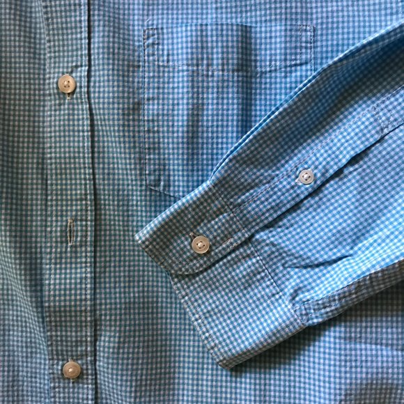 Gap Men's button down shirt checkered M - Picture 8 of 8